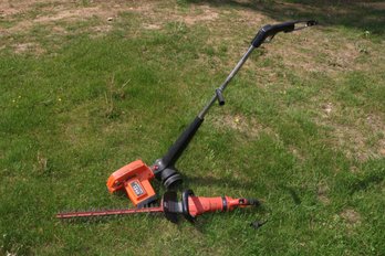 Electric Edger And Hedge Trimmer