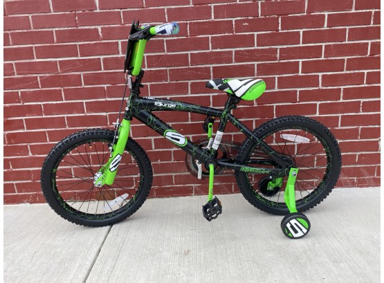 Dynacraft Surge Boys' BMX Bike, Green/black, 18 Inch Wheels
