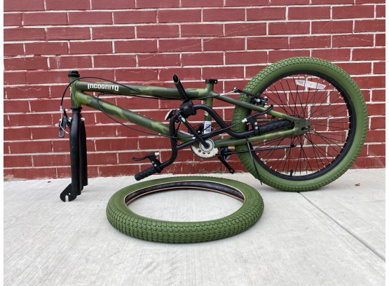 Kent Incognito Boy's BMX Bike, Green/Camo, 20inch Wheels