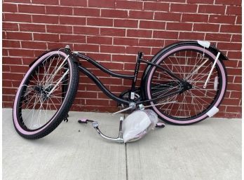 Huffy Cranbrook Women's Cruiser Bike,  Pink/Black, 26 Inch Wheels