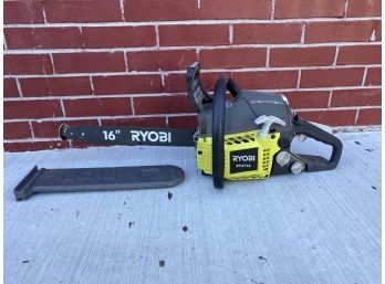 RYOBI Chainsaw, 2 Cycle, 16 Inch Bar, 37cc