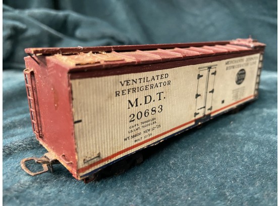 Bachmann Industries Wood Side Reefer Merchant's Dispatch N-Scale Freight Car