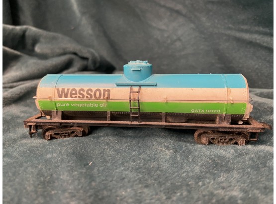 Vintage Tyco Wesson Pure Vegetable Oil Tank Train