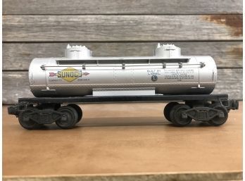 Lionel Trains Sunoco 6465 Dual-Dome Tanker Car O-Scale