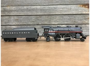 Lionel 8141 Pennsylvania Steam O Scale Locomotive Set - Gun Metal Grey