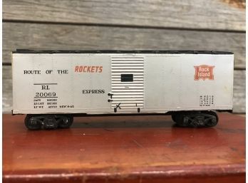 HO Scale Rock Island Route Of The Rocket 20069 Express Train Car