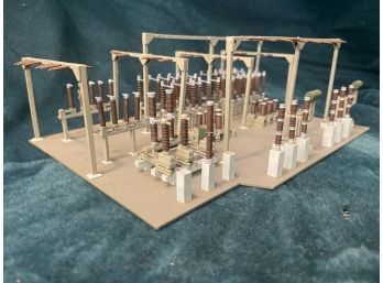 Power Plant Prop For HO Model Train Sets