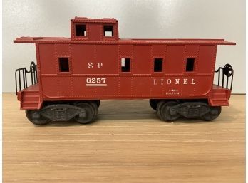 Lionel Post War SP 6257 Red Caboose O Scale