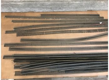 (25) Various HO Scale Rail Road Track Pieces