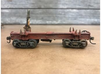 HO Scale Metal Frame Log Carrier Train Car