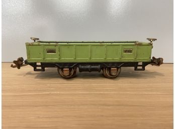 Lionel No.92 4-wheel Gondola Apple Green Pre War