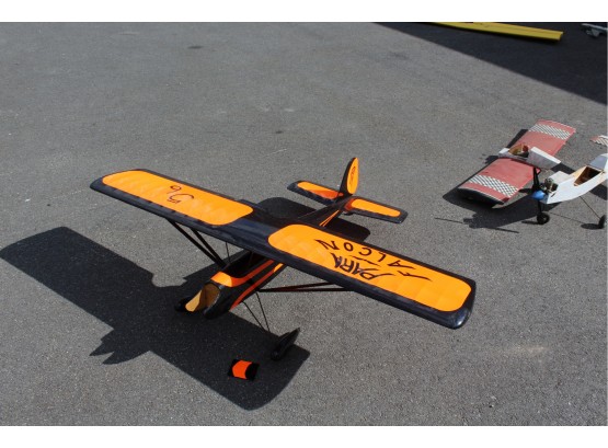 Para Falcon 56 Wood And Mylar Model RC Airplane No Engine Never Flown