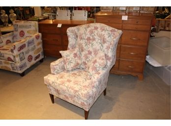 Beautiful Wingback Chair In Excellent Condition No Rips Tears Or Stains
