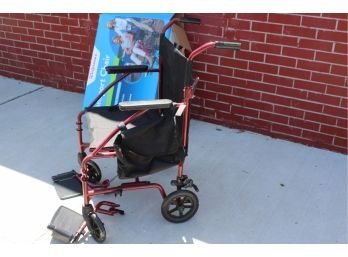Walgreen's Transport Wheel Chair New In Box With Tags