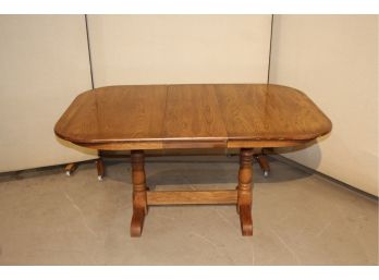 Solid Oak /table By Cochrane 58' Open X 36' X 30'