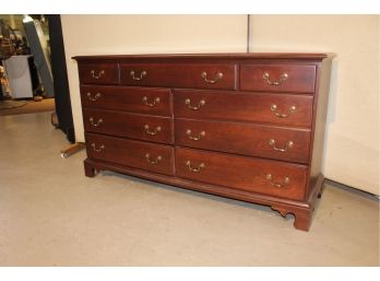 7 Drawer Dresser Dark Cherry 61' X 19' X 34' *Mirror Sold Separately