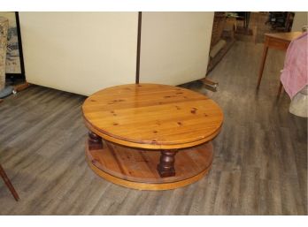 Very Large Round Coffee Table/ Plant Stand 45' X 17'