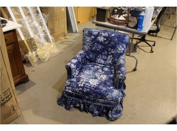Child Size Slipcovered Rocker Club Chair