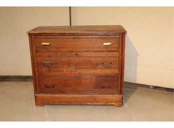 1800s Pine Dresser 3 Drawer 36' X 17' X 30'