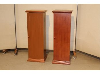 Pair Of Media Cabinets 13' X 12' X 38'