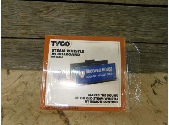 Tyco Steam Whistle Billboard New In Box
