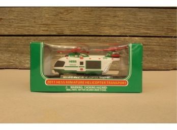 2011 Hess Mini Helicopter Transport