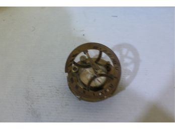 Brass Compass Clock 4.5' Diameter