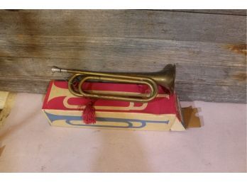 Jr. Bugle New In Box With Instruction Manual And Mouthpiece