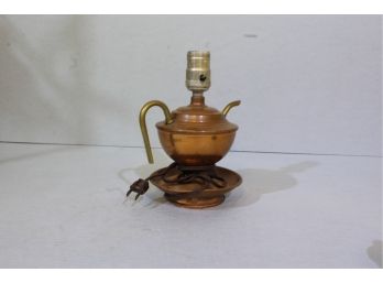 Copper Lantern Lampified 8.5 Tall 5.5 Wide