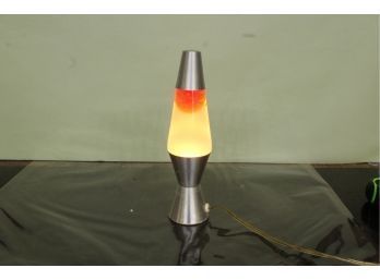 Mini Lava Lamp Vintage 10 1/2' Tall Tangerine Dream