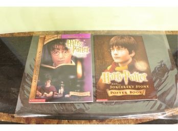 Harry Potter Art Coloring Stencil Book And Harry Potter Poster Book Both Complete
