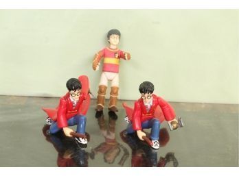 3 Harry Potter Mini Action Figures