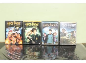 First 4 Harry Potter DVDs