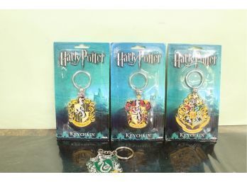 4 Key Chains Harry Potter