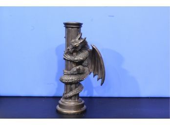 Bronze Dragon Candle Holder See Pictures For Condition