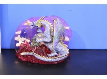 Resin Dragon With Background See Pictures For Condition