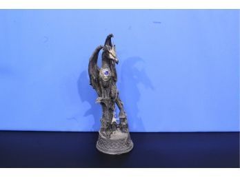 Dragon Figurine 12' Tall  See Pictures For Condition