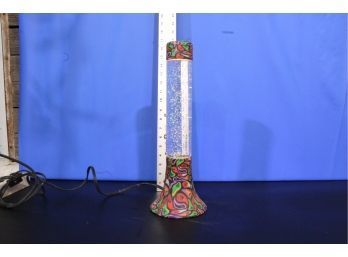 Paisley Glitter Lamp See Pictures For Condition