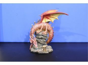 Resin Dragon Figurine See Pictures For Condition