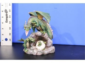 Resin Dragon Figurine See Pictures For Condition