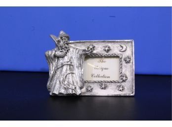Simulated Pewter Dragon Picture Frame See Pictures For Condition