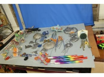 Wind Chimes Lot 15 Pieces See Pictures For Condition