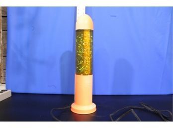 Glitter Lamp See Pictures For Condition