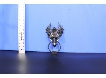 Dragon Head Door Knocker  See Pictures For Condition