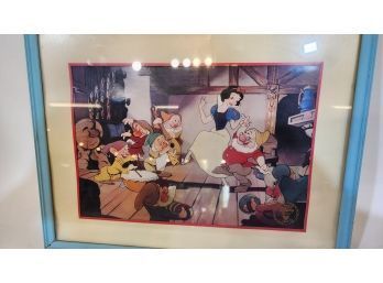 Snow White & The Seven Dwarves Framed Print