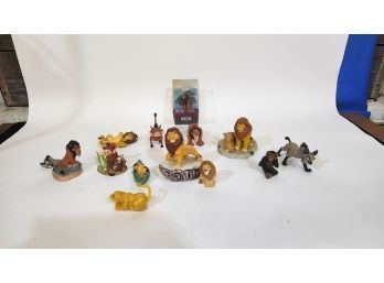 Lion King Lot Ceramic And Plastic 13
