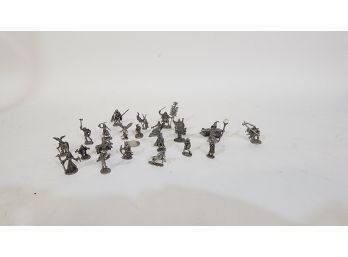 Tiny Pewter Figurines 22