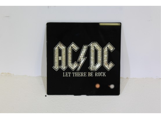 AC/DC Foil On Glass 6' X 6'