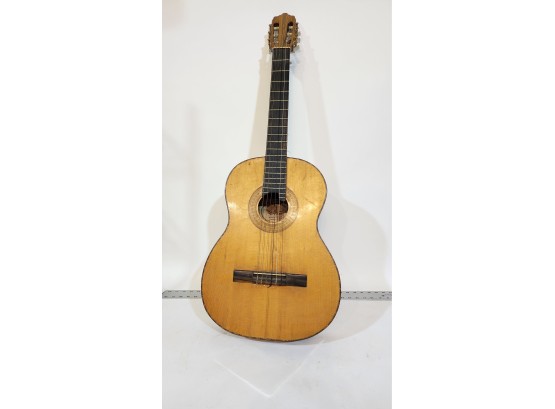 Figueroa Acoustic Guitar Great For Beginner Restoration Or Wall Art See Pictures For Condition