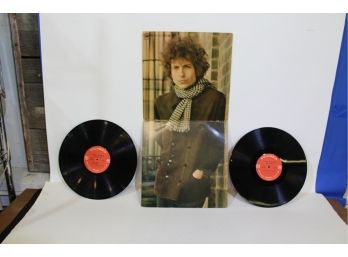 Bob Dylan Blonde On Blonde Early Pressing Mono Double Albums & Cover All In Excellent Condition